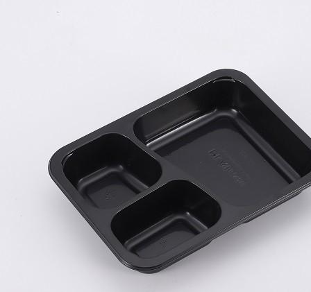 CPET黑色餐盒