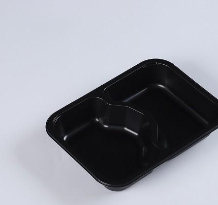CPET黑色餐盒